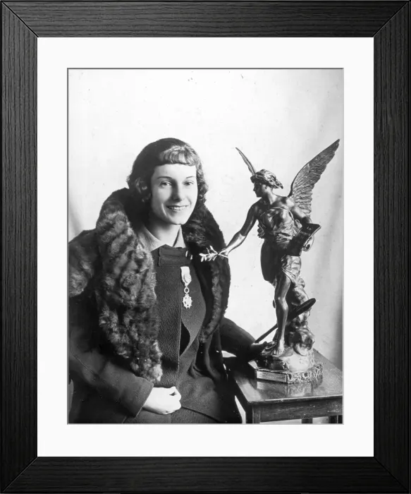 Framed Print : Jean Gardner Batten CBE 1909-1982