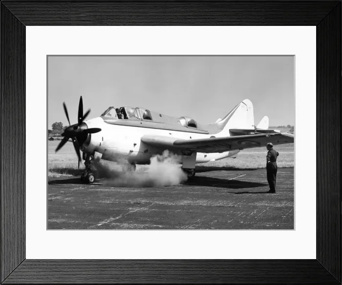 Framed Print : The first production Fairey Gannet AS1 WN339 Framed Print : The first production Fairey Gannet AS1 WN339