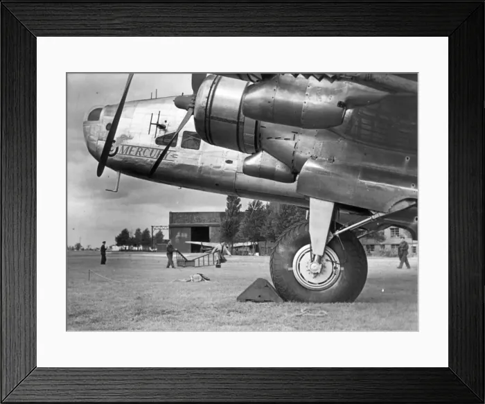 Framed Print : Handley Page Halifax VI RG815 Mercury Framed Print : Handley Page Halifax VI RG815 Mercury