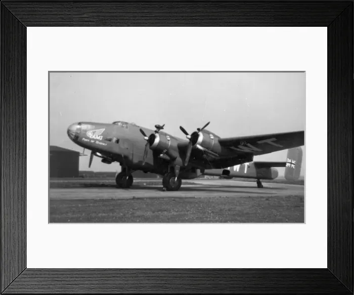 Framed Print : Handley Page Halifax CVIII G-AIWT (formerly PP265) Framed Print : Handley Page Halifax CVIII G-AIWT (formerly PP265)