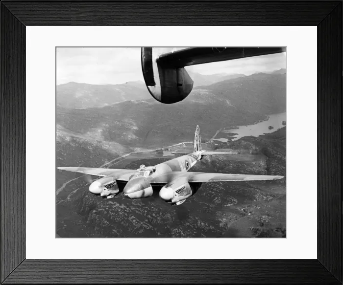 Framed Print : de Havilland DH98 Mosquito TT35 converted to a FBVI Framed Print : de Havilland DH98 Mosquito TT35 converted to a FBVI