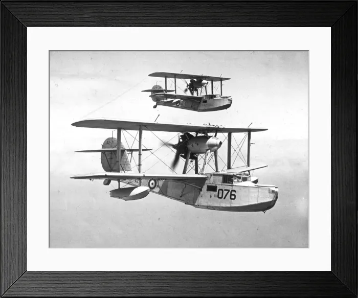 Framed Print : Australian Supermarine Seagull Vs (A2-2 and A2-12) Framed Print : Australian Supermarine Seagull Vs (A2-2 and A2-12)