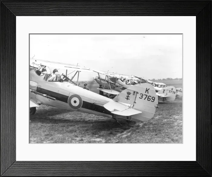 Framed Print : Hawker Demons K3769 K3778 and K2905 Framed Print : Hawker Demons K3769 K3778 and K2905