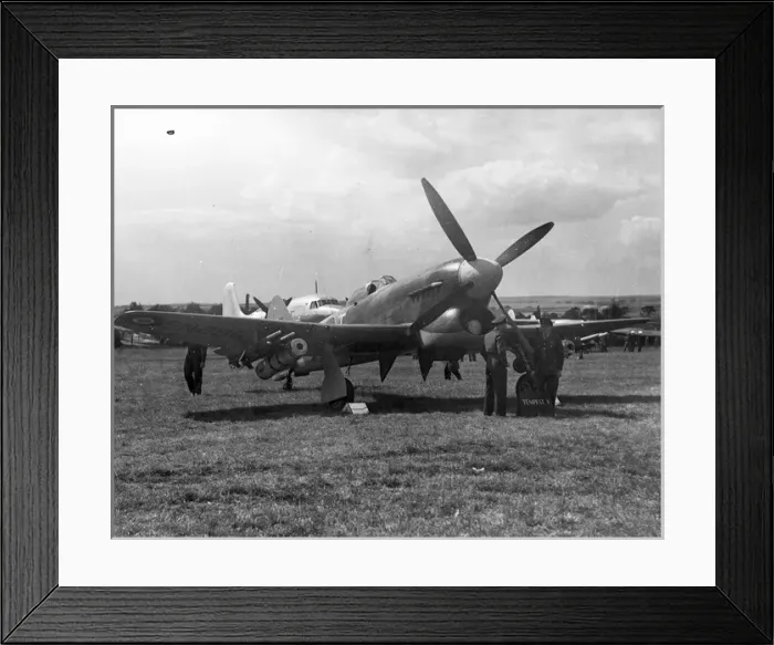 Framed Print : Hawker Tempest V SN296 Framed Print : Hawker Tempest V SN296