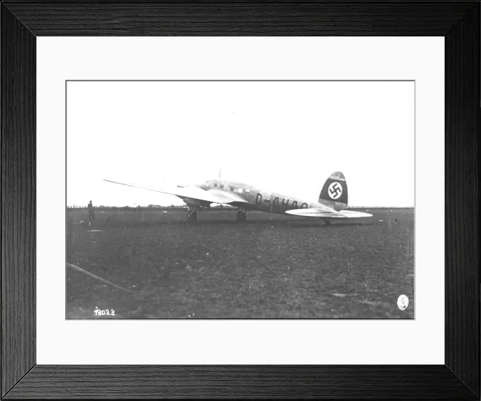 Framed Print : Heinkel He111V-4 D-AHAO of Lufthansa Framed Print : Heinkel He111V-4 D-AHAO of Lufthansa