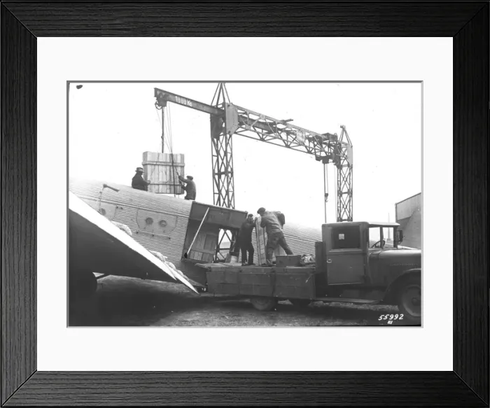 Framed Print : Junkers Ju52 / 3m being loaded Framed Print : Junkers Ju52 / 3m being loaded