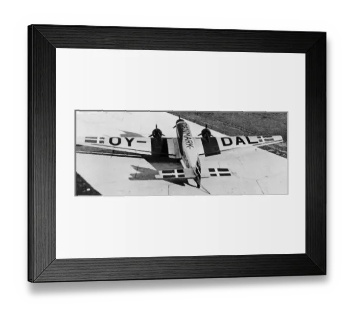 Framed Print : Junkers Ju52 / 3m OY-DAL Selandia of Danish Air Lines Framed Print : Junkers Ju52 / 3m OY-DAL Selandia of Danish Air Lines