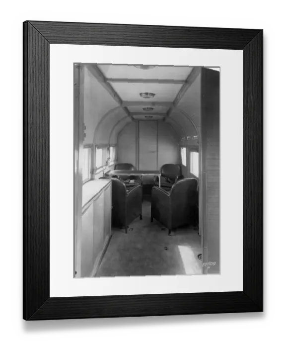 Framed Print : The rear cabin of a Junkers Ju52 / 3m Framed Print : The rear cabin of a Junkers Ju52 / 3m