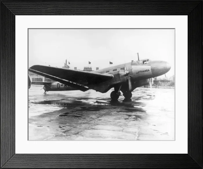 Framed Print : Junkers Ju86 of Lufthansa Framed Print : Junkers Ju86 of Lufthansa