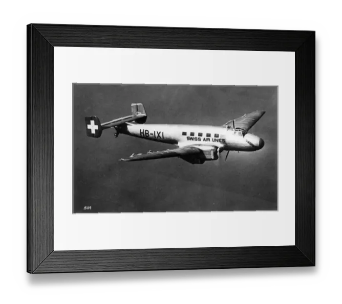 Framed Print : Junkers Ju86Z-1 HB-IXI of Swiss Air Lines Framed Print : Junkers Ju86Z-1 HB-IXI of Swiss Air Lines