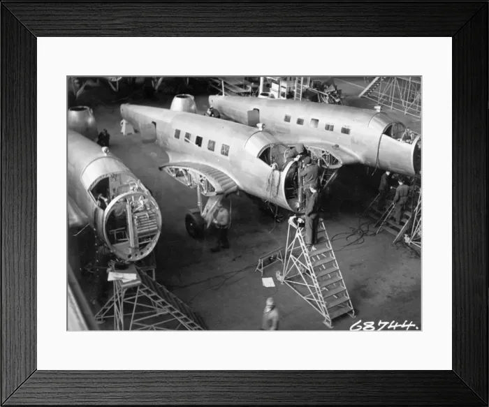 Framed Print : Junkers Ju86 production Framed Print : Junkers Ju86 production