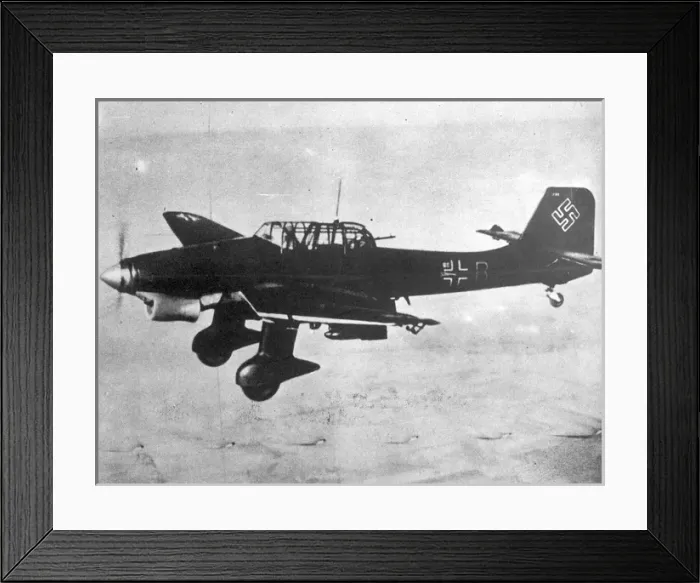 Framed Print : Junkers Ju87B Stuka Framed Print : Junkers Ju87B Stuka