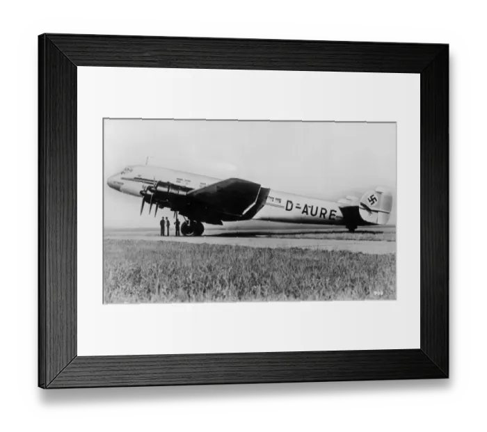 Framed Print : Junkers Ju90V3 D-AURE Bayern of Lufthansa Framed Print : Junkers Ju90V3 D-AURE Bayern of Lufthansa