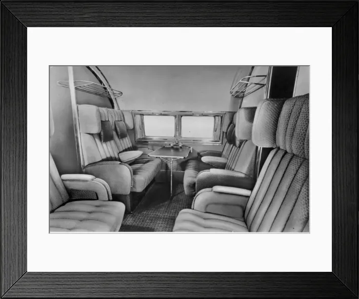 Framed Print : One of the self-contained passenger cabins - Junkers Ju90 Framed Print : One of the self-contained passenger cabins - Junkers Ju90