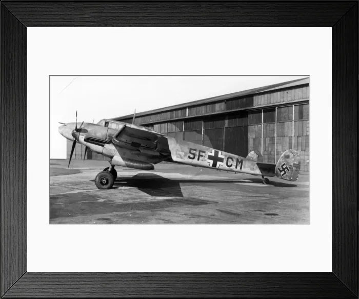 Framed Print : Messerschmitt Bf110 Framed Print : Messerschmitt Bf110