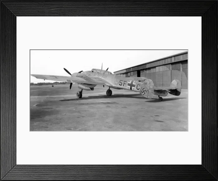 Framed Print : Messerschmitt Bf110 Framed Print : Messerschmitt Bf110