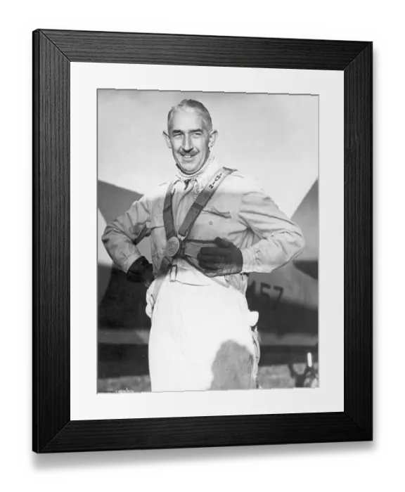 Framed Print : Cyril Frank Uwins (1896-1972) chief test pilot Bristol Aero Framed Print : Cyril Frank Uwins (1896-1972) chief test pilot Bristol Aero