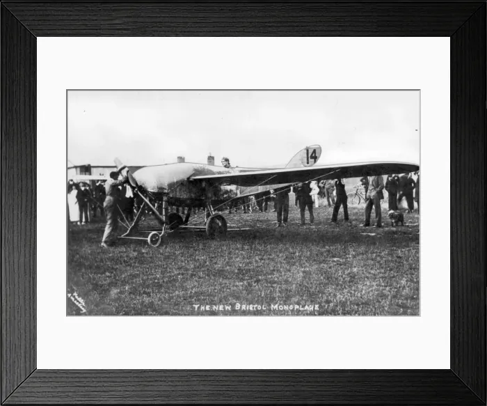 Framed Print : Test pilot Harry R Busteed in the Bristol-Coanda Monoplane Framed Print : Test pilot Harry R Busteed in the Bristol-Coanda Monoplane