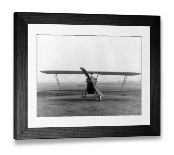 Framed Print : The first Bristol Scout F B3989 at Filton in January 1918 Framed Print : The first Bristol Scout F B3989 at Filton in January 1918