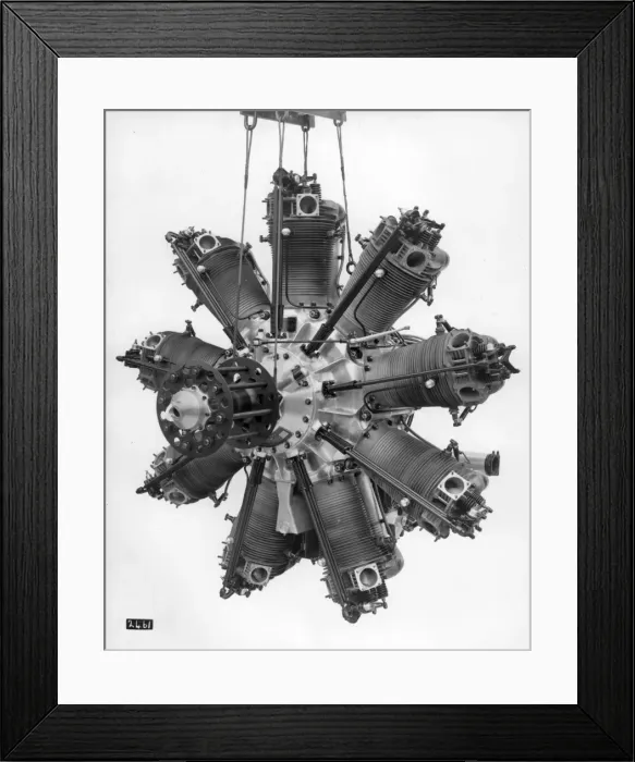 Framed Print : Bristol Jupiter VI radial with variable valve timing gear Framed Print : Bristol Jupiter VI radial with variable valve timing gear