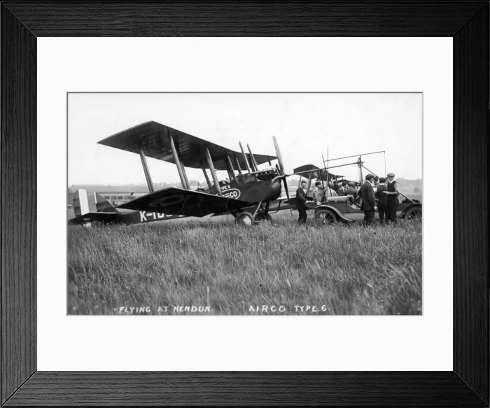 Framed Print : de Havilland DH6 K-100 later G-EaB Framed Print : de Havilland DH6 K-100 later G-EaB