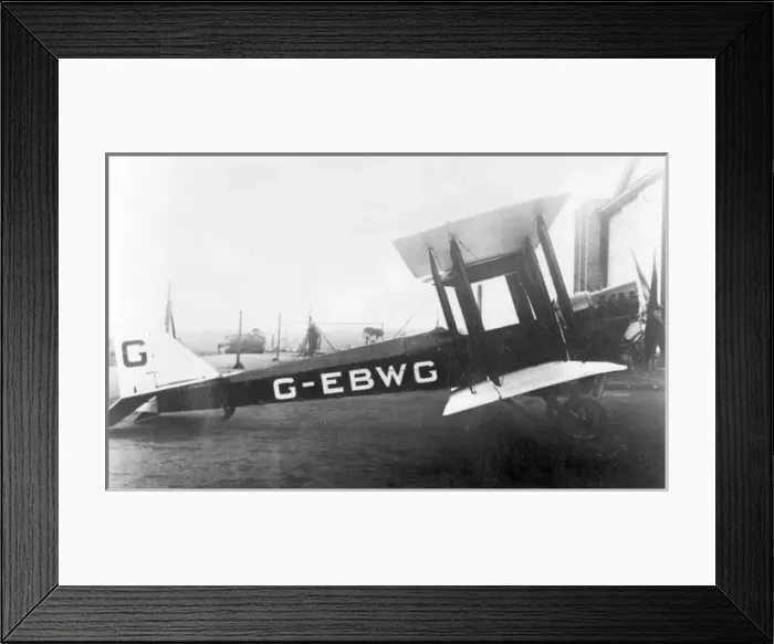 Framed Print : de Havilland DH6 G-EBWG Framed Print : de Havilland DH6 G-EBWG