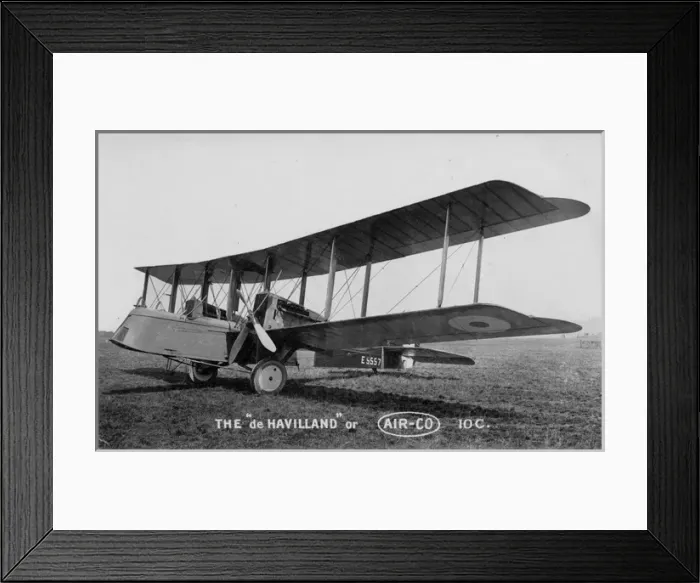Framed Print : The prototype de Havilland DH10C Amiens E5557 Framed Print : The prototype de Havilland DH10C Amiens E5557