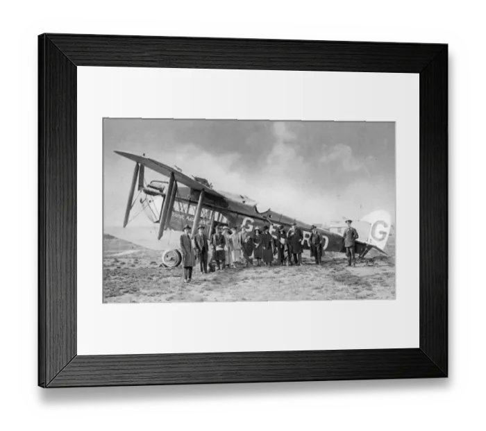 Framed Print : The second de Havilland DH18A G-EARO City of Cardiff Framed Print : The second de Havilland DH18A G-EARO City of Cardiff