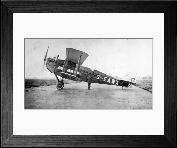 Framed Print : de Havilland DH18B G-EAWX Framed Print : de Havilland DH18B G-EAWX