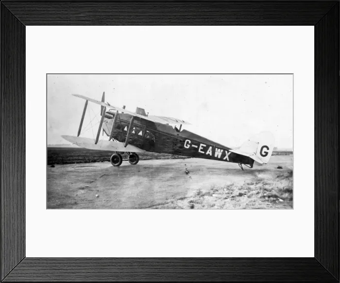 Framed Print : de Havilland DH18B G-EAWX Framed Print : de Havilland DH18B G-EAWX