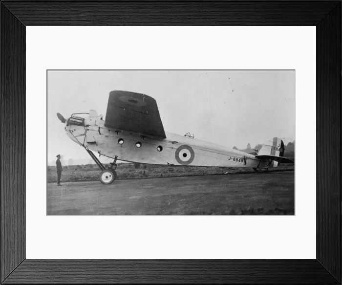 Framed Print : de Havilland DH29 Doncaster J6849 in its final form Framed Print : de Havilland DH29 Doncaster J6849 in its final form