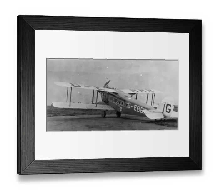 Framed Print : de Havilland DH34 G-EBBR City of Glasgow Framed Print : de Havilland DH34 G-EBBR City of Glasgow