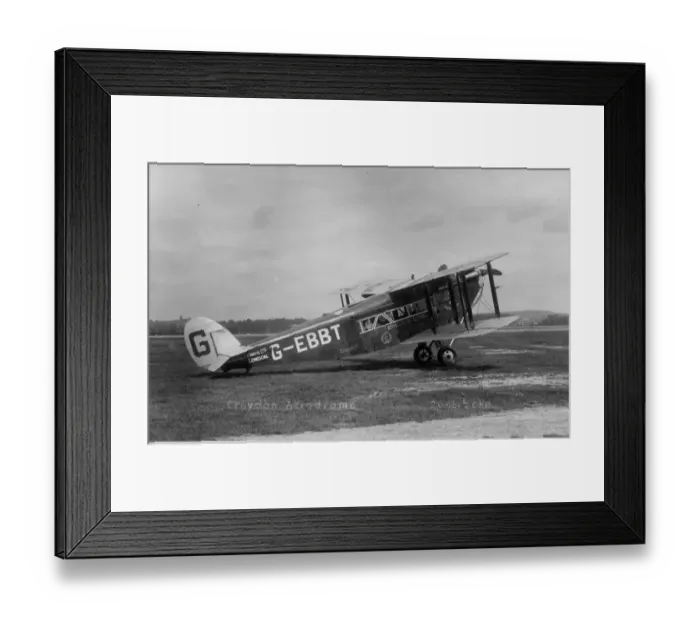 Framed Print : de Havilland DH34 G-EBBT City of New York Framed Print : de Havilland DH34 G-EBBT City of New York