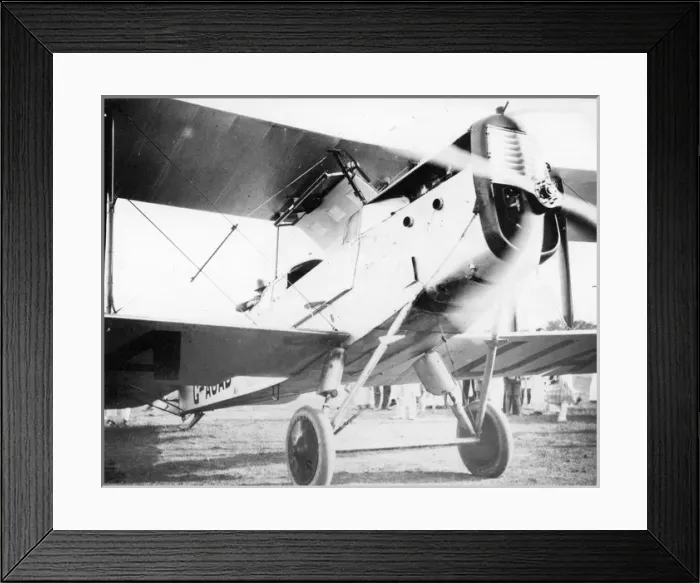 Framed Print : de Havilland DH50A G-AUAB Framed Print : de Havilland DH50A G-AUAB