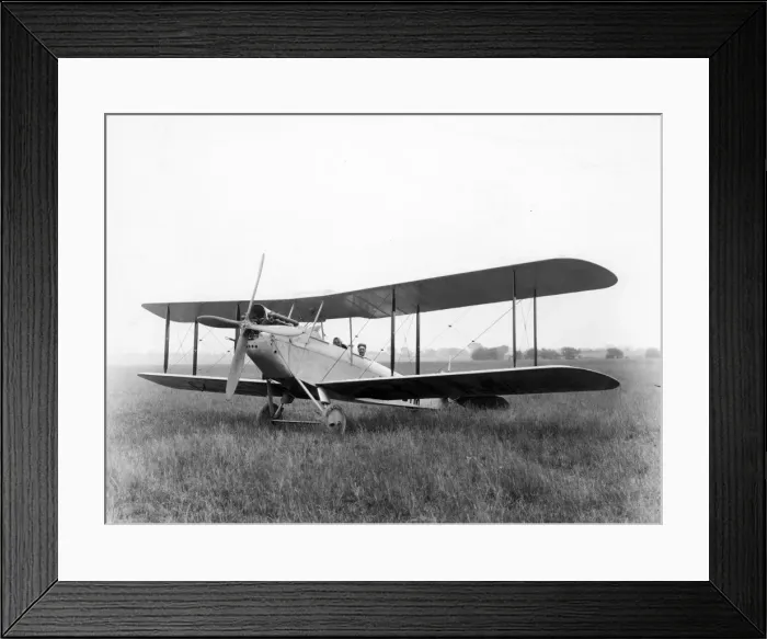 Framed Print : The first de Havilland DH51 G-EBIM with Alan J Cobham Framed Print : The first de Havilland DH51 G-EBIM with Alan J Cobham