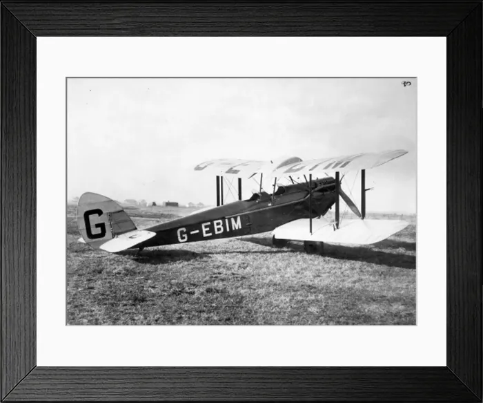 Framed Print : The first de Havilland DH51 G-EBIM after conversion to DH5 Framed Print : The first de Havilland DH51 G-EBIM after conversion to DH5