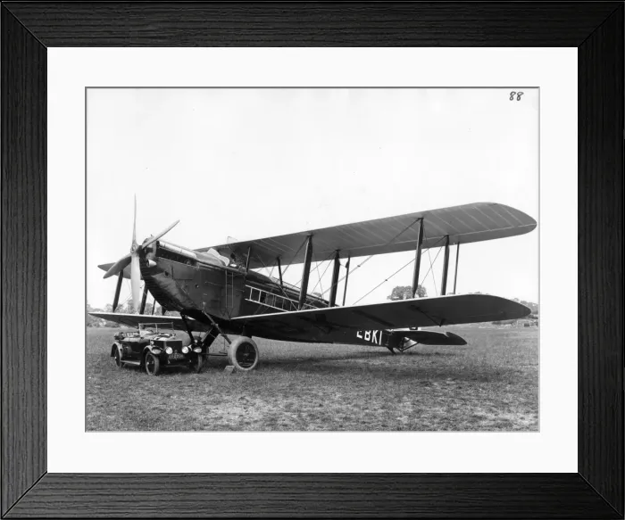 Framed Print : The sole de Havilland DH54 Highclere G-EBKI Framed Print : The sole de Havilland DH54 Highclere G-EBKI