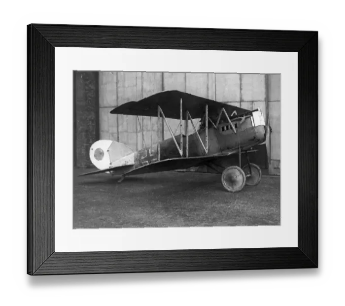 Framed Print : A Pfalz DXII handed over to the allies in France