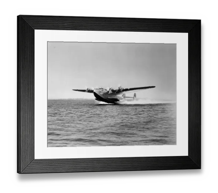 Framed Print : Boeing 314 Clipper NC18604 of Pan American Airways Framed Print : Boeing 314 Clipper NC18604 of Pan American Airways