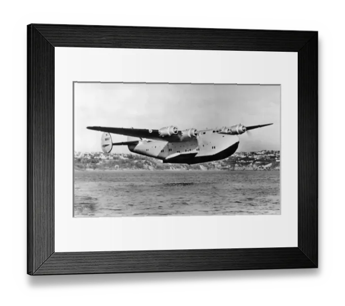 Framed Print : Boeing 314A Clipper NC18607 of Pan American Airways Framed Print : Boeing 314A Clipper NC18607 of Pan American Airways
