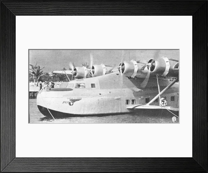 Framed Print : Martin M130 of Pan American Airways