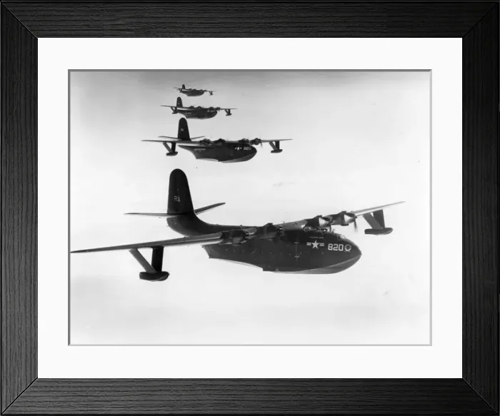 Framed Print : Four Martin JRM-1 Mars Framed Print : Four Martin JRM-1 Mars