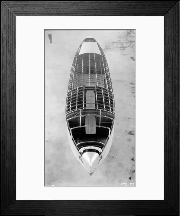 Framed Print : Sikorsky S40 fuselage during construction Framed Print : Sikorsky S40 fuselage during construction