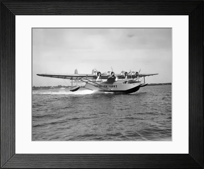 Framed Print : Sikorsky S42 of Pan American Airways