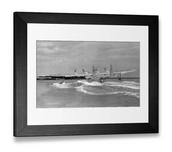 Framed Print : Sikorsky S42 NC16736 of Pan American Airways on the water Framed Print : Sikorsky S42 NC16736 of Pan American Airways on the water