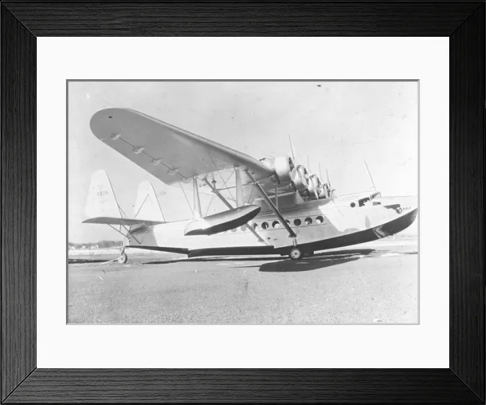 Framed Print : Sikorsky S42 of Pan American Airways Framed Print : Sikorsky S42 of Pan American Airways