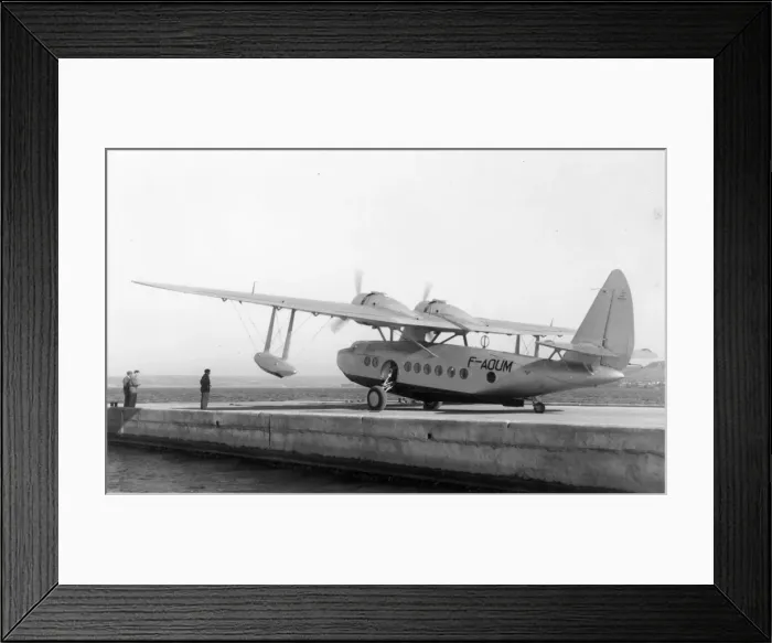 Framed Print : Sikorsky S43 F-AOUM Framed Print : Sikorsky S43 F-AOUM