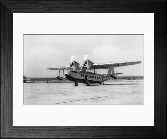 Framed Print : Sikorsky S43 F-AOUK Framed Print : Sikorsky S43 F-AOUK