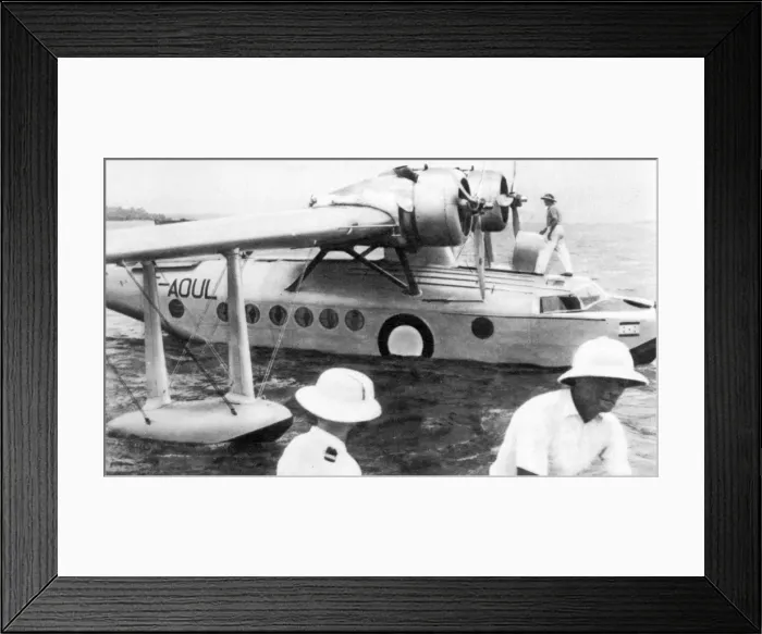 Framed Print : Sikorsky S43 F-AOUL Framed Print : Sikorsky S43 F-AOUL