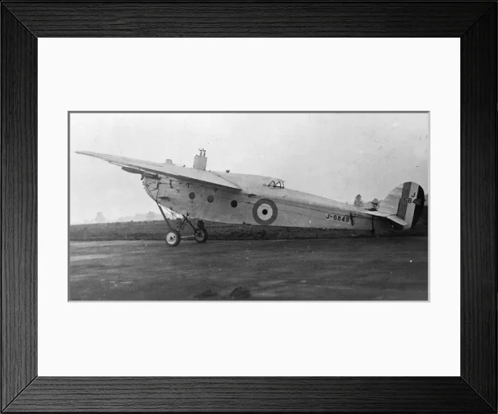 Framed Print : de Havilland DH29 Doncaster J6849 in its final form Framed Print : de Havilland DH29 Doncaster J6849 in its final form